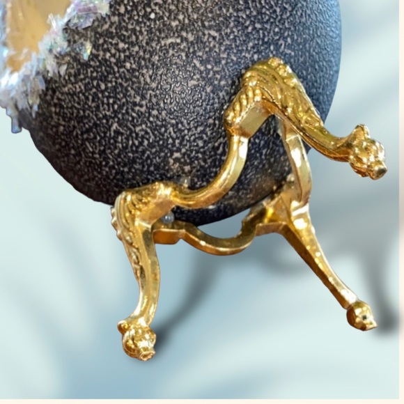 𝑯𝒂𝒏𝒅𝒎𝒂𝒅𝒆 Emu Egg “Congratulations” Gift - Picture 13 of 14